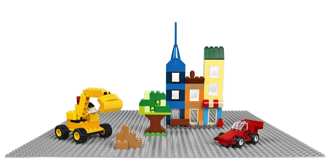 LEGO Classic Szara Płytka Konstrukcyjna 10701