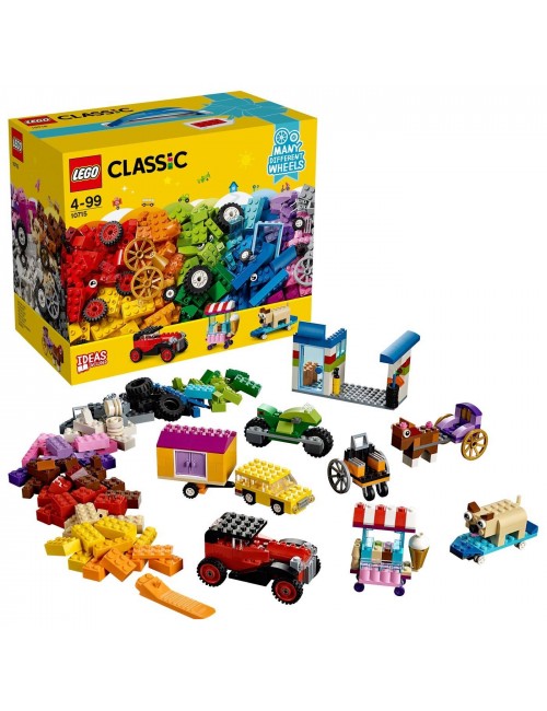 LEGO Classic Klocki na Kółkach 10715