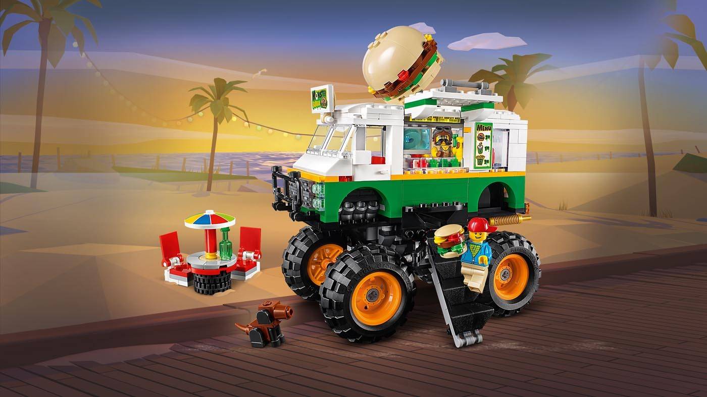 LEGO Creator Monster Truck z Burgerami 31104