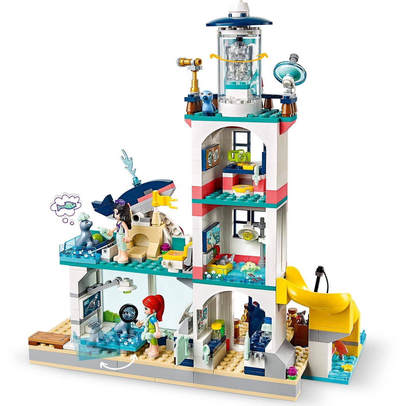 LEGO Friends Centrum ratunkowe w latarni morskiej 41380