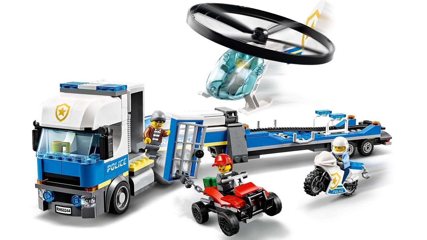 LEGO City Laweta helikoptera policyjnego 60244