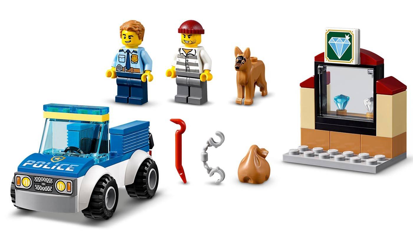 LEGO City Oddział policyjny z psem 60241 