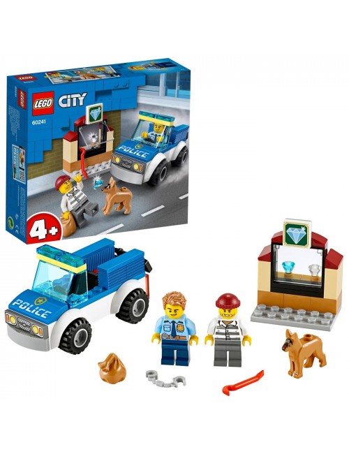 LEGO City Oddział policyjny z psem 60241