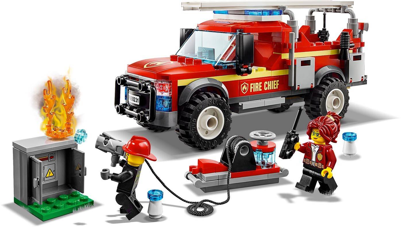 LEGO City Terenówka komendantki straży pożarnej 60231