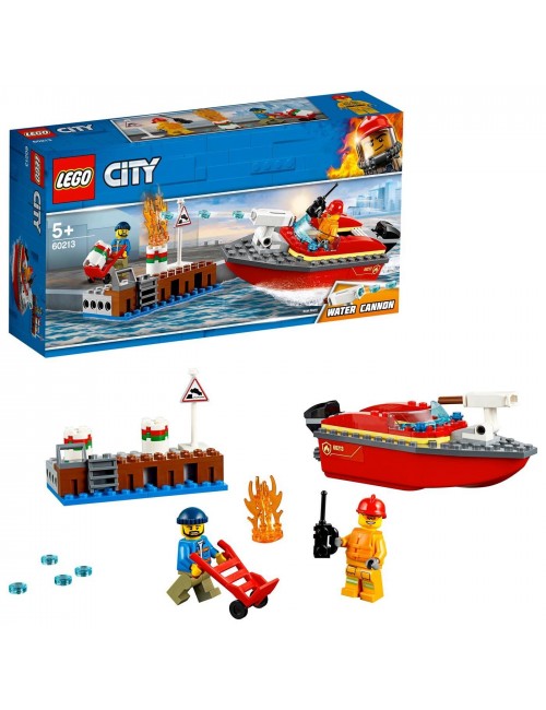 LEGO City Pożar w dokach 60213 klocki