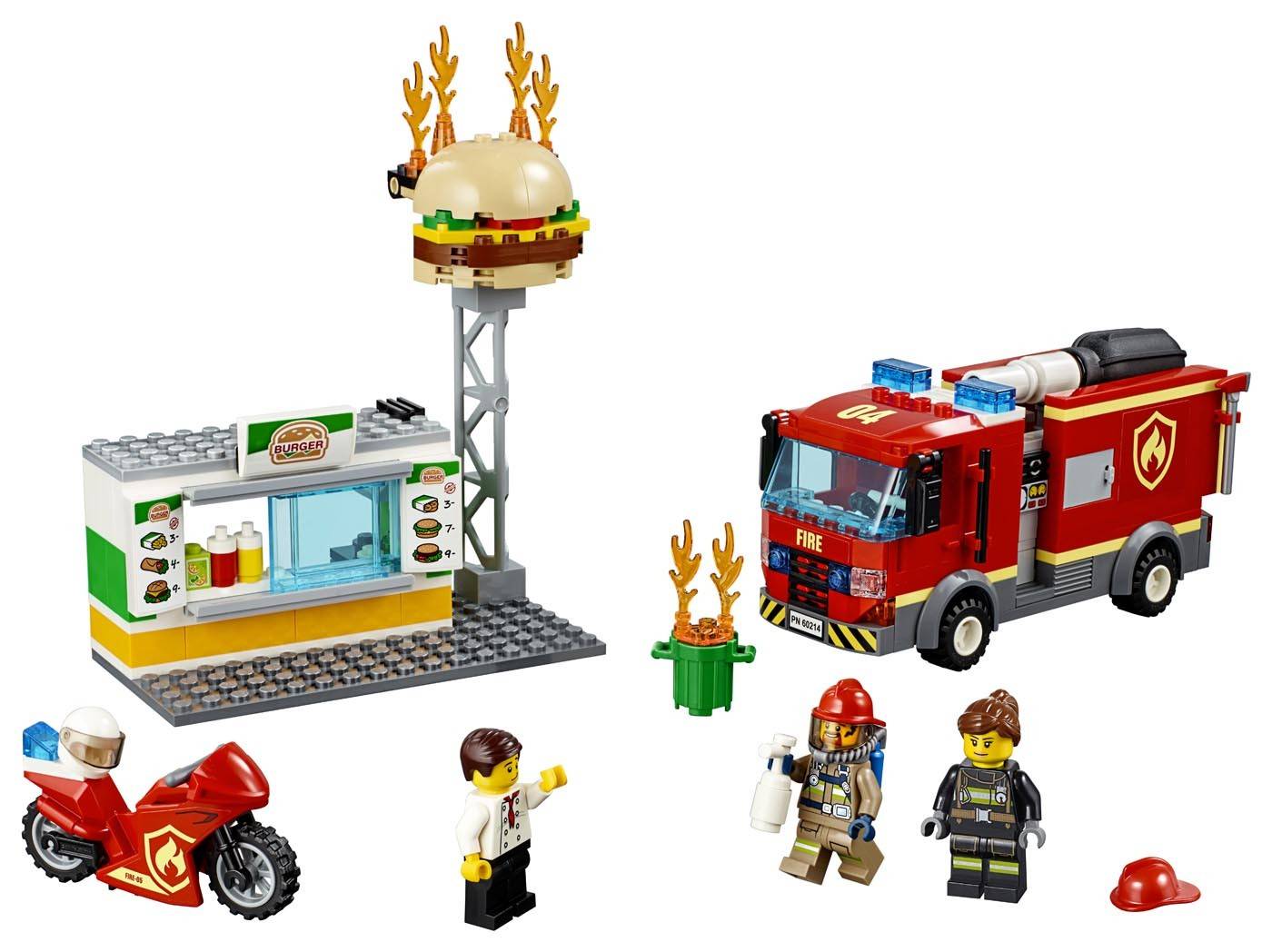 LEGO City Na ratunek w płonącym barze 60214