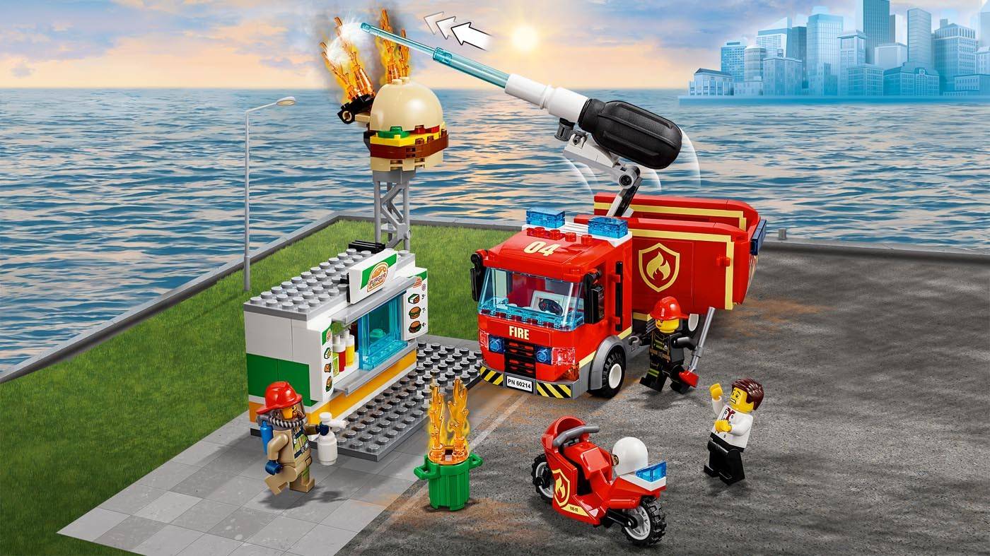 LEGO City Na ratunek w płonącym barze 60214