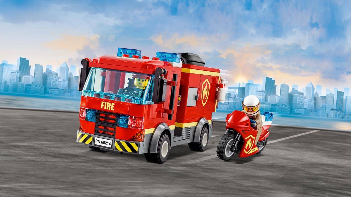 LEGO City Na ratunek w płonącym barze 60214