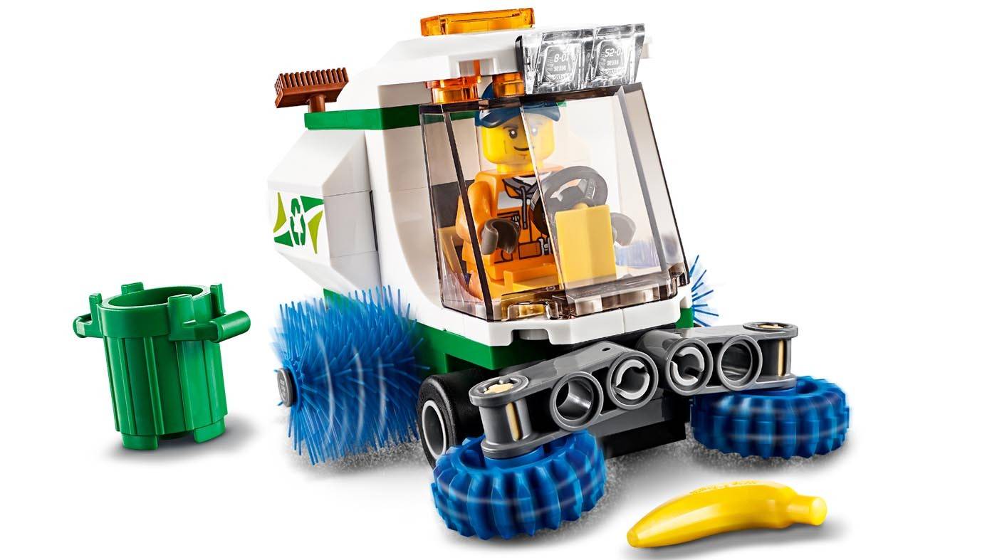LEGO City Zamiatarka 60249 klocki