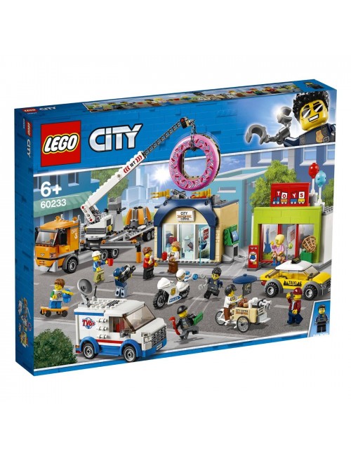 LEGO City Otwarcie sklepu z pączkami 60233