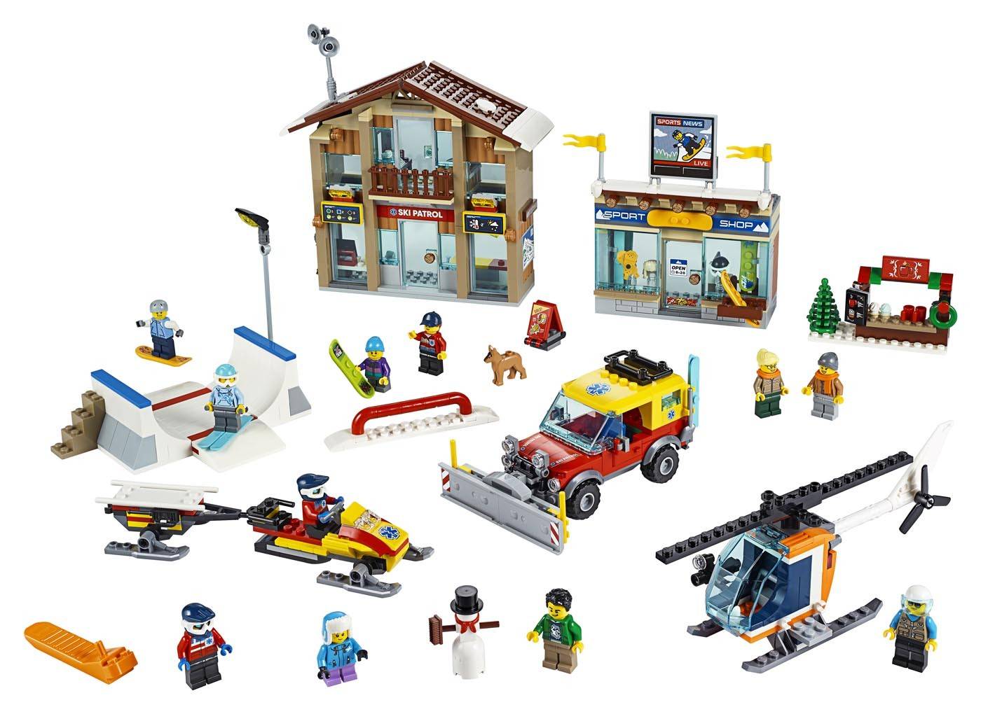 LEGO City Otwarcie sklepu z pączkami 60233 