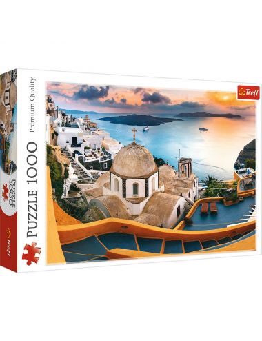 Trefl Puzzle 1000el Bajkowe Santorini 10445