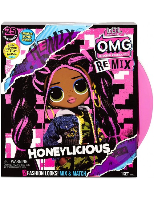LOL Surprise OMG Remix Honeylicious Hip Hop lalka modowa 567264