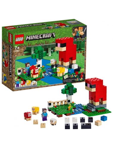 Lego Minecraft Hodowla Owiec 21153