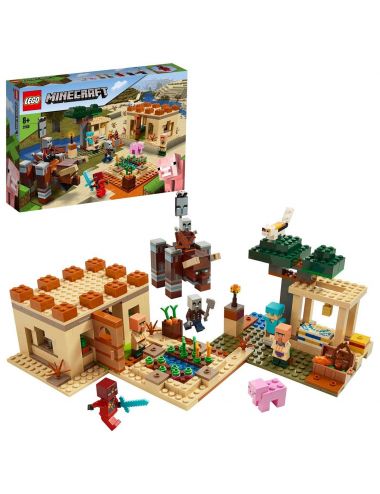Lego Minecraft Najazd Złosadników 21160