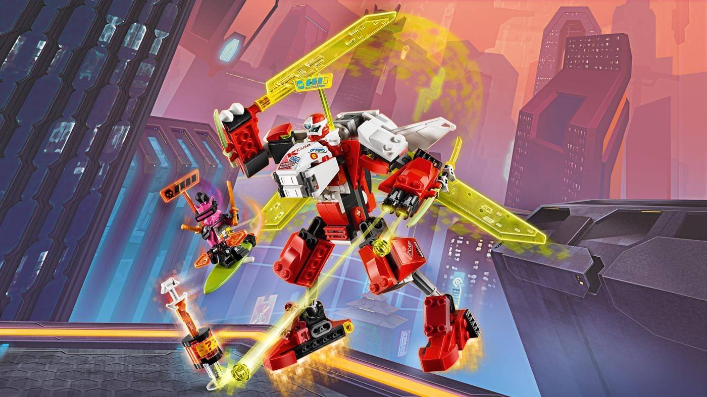 Lego Ninjago Robot odrzutowiec Kaia 71707