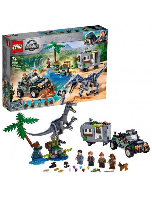 LEGO Jurassic World Starcie z barionyksem: poszukiwanie skarbów 75935