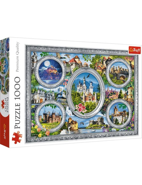 Trefl Puzzle 1000el Zamki Świata 10583