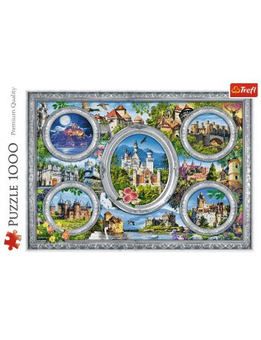 Trefl Puzzle 1000el Zamki Świata 10583