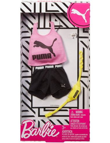 Barbie Sportowe Ubranie Puma T-shirt GHX79