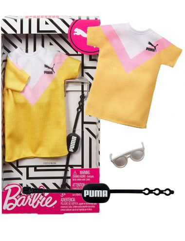 Barbie Sportowe Ubranie Puma Koszulka GHX81