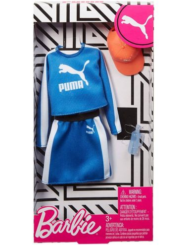 Barbie Sportowe Ubranie Puma Spódniczka GHX82