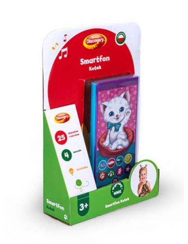 Dumel Smartfon Kotek zabawka edukacyjna 80074