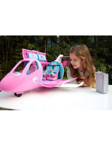 Barbie Samolot dla Lalek z akcesoriami GDG76