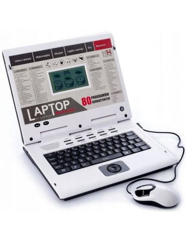 Laptop Edukacyjny 80 Programów USB 61905 HH Poland