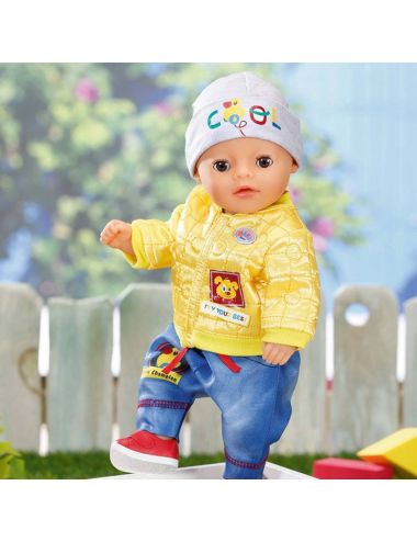 Baby Born Żółta kurtka dla lalki, Little Cool Kids 827918