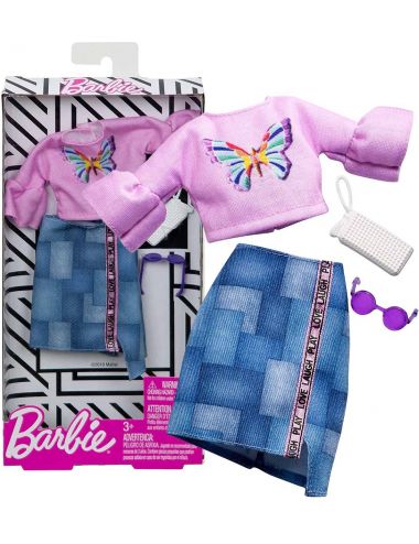Barbie Modne Kreacje + dodatek FXJ02
