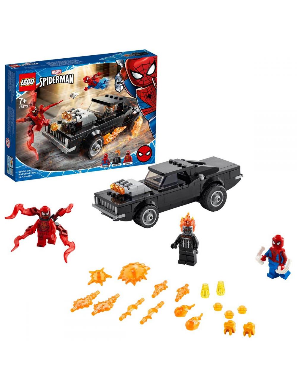 LEGO Spider-Man i Upiorny Jeździec kontra Carnage 76173