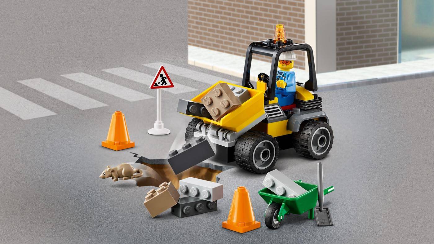 LEGO City Pojazd do robót drogowych 60284