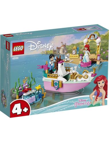 LEGO Disney Świąteczna łódź Arielki 43191