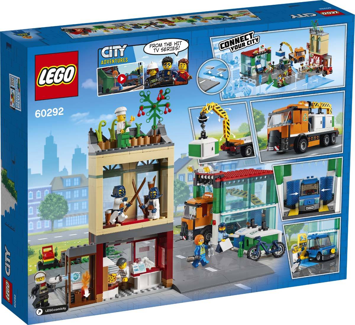 LEGO City Centrum Miasta Adventures 60292