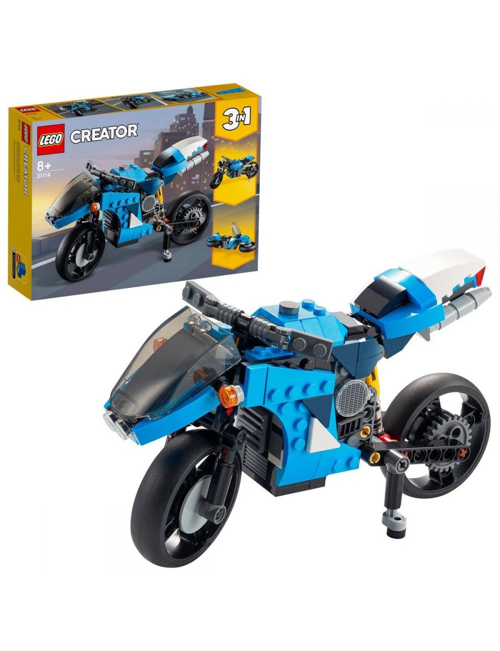 LEGO CREATOR Supermotocykl model 31114 klocki