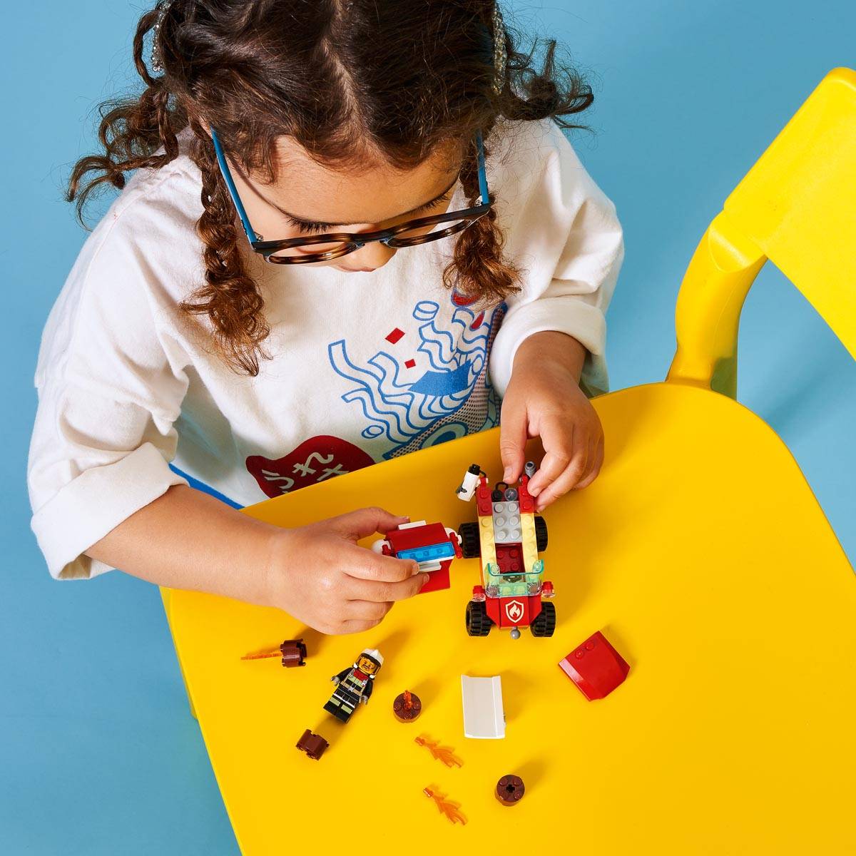LEGO City Mały wóz strażacki klocki 60279
