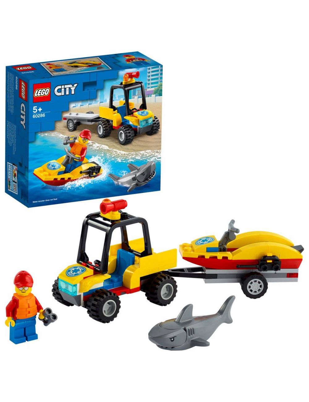 LEGO City Plażowy quad ratunkowy 60286