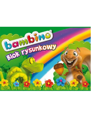 BAMBINO Blok Rysunkowy 20 Kartek Format A4 5001574