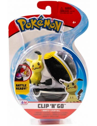 Pokemon Clip'N'Go Figurka Mimikyu Luxury Ball 76552