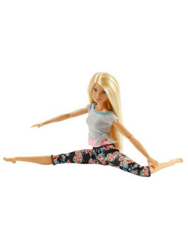 Lalka Barbie FTG81 Made to Move Gimnastyczka Blondynka