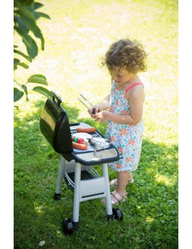 Smoby Grill Ogrodowy dla dzieci Barbecue 18 dodatków 312001