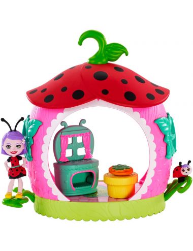 Enchantimals Mattel Mini Kuchnia Biedronek Ladelia Ladybug FXM98