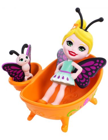 Enchantimals Mattel Łazienka Motylków Baxi Butterfly FXM97