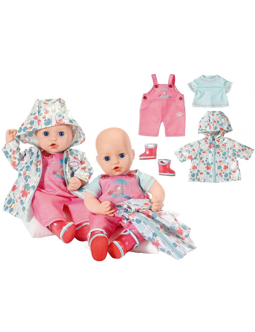 BABY Annabell Zestaw przeciwdeszczowych ubranek dla lalki 703045