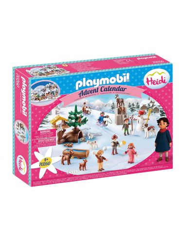 Playmobil Zimowy świat Heidi kalendarz adwentowy 70260
