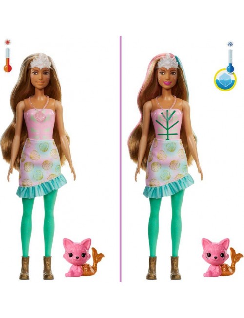 Barbie Syrena Fantazja Color Reveal Niespodzianka GXV93