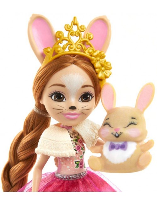 Enchantimals Lalka Rodzina Króliczki Brystal Bunny GYJ08 Mattel