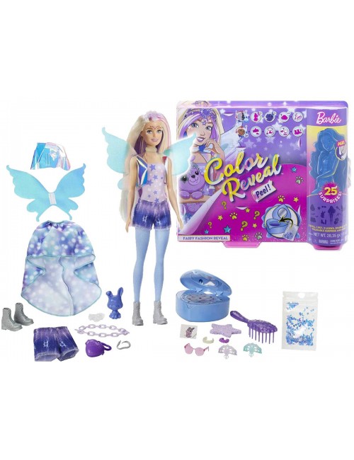 Barbie Wróżka Fantazja Color Reveal Niespodzianka GXV94