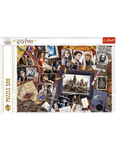 TREFL Puzzle Pamiątki z Hogwartu 500el. 37400
